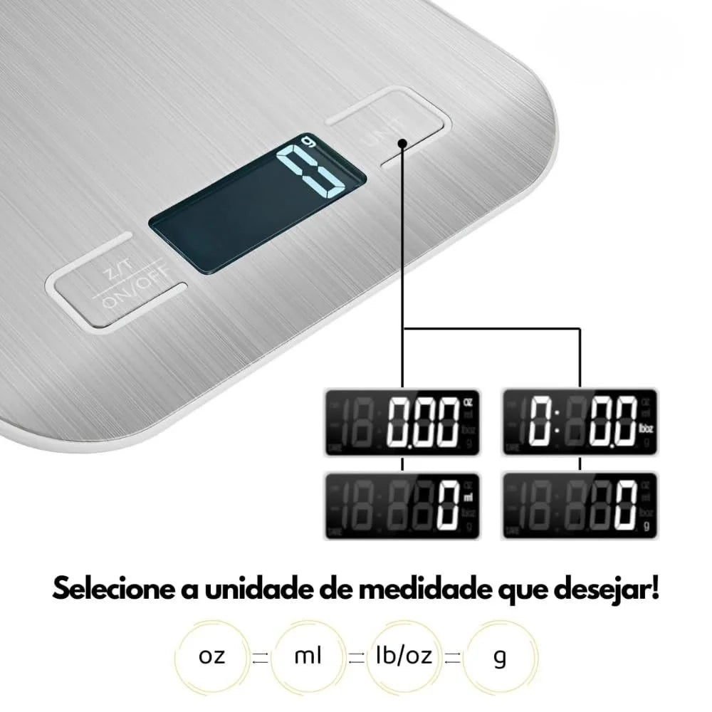 ChefScale Pro- Pese comidas como um chef de cozinha